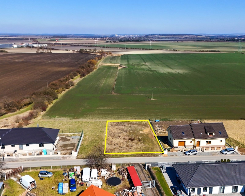 Prodej stavebního pozemku - Vykáň, okres Nymburk